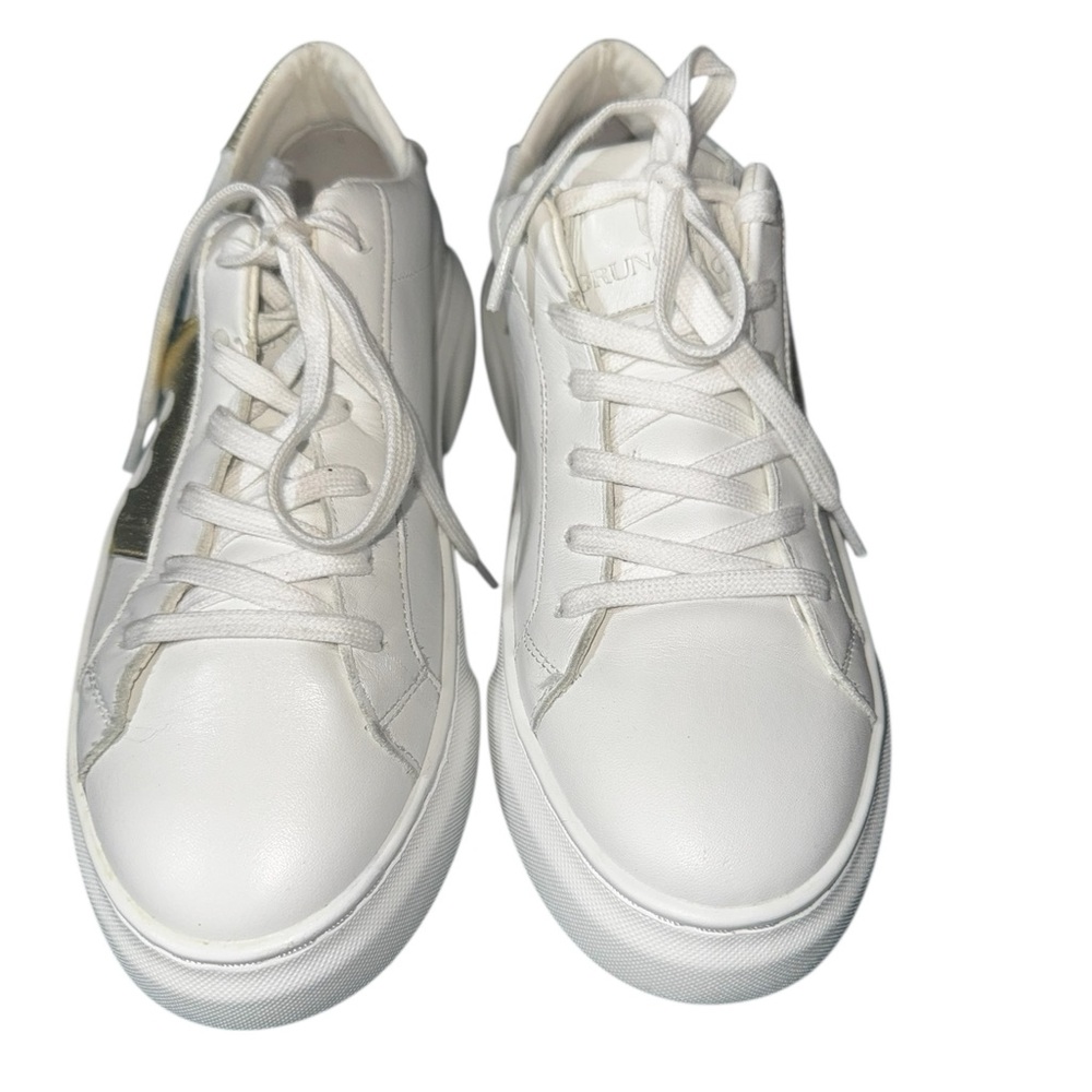 Bruno Magli Kali Leather Platform Sneaker US 6.5 - Picture 4 of 8